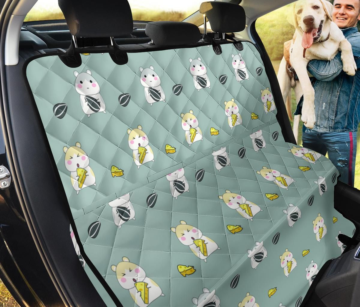 Hamster Cheese Pattern Car Back Seat Cover Dog Car Seat Covers - f3fae2ffb911 Hamster Cheese Pattern Car Back Seat Cover Dog Car Seat Covers - f3fae2ffb911