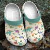 Happy Dinosaur Personalized Clog Custom Crocs Comfortablefashion Style Comfortable For Women Men Kid Print 3D