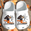 Happy Dog Sitting On Shark Nurse Shoes Clog – Happy Halloween Crocs Clog Crocband Clog Birthday Gift For Man Women