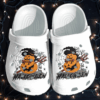Happy Pumpkin Witch Shoes Clog – Halloween Jack O Lantern Crocs Clog Crocband Clog Birthday Gift For Boy Girl