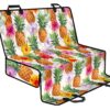 Hawaii Hibiscus Pineapple Pattern Print Pet Car Back Seat Cover - 32a1c3855f5f