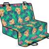 Hawaii Tropical Paradise Pattern Print Pet Car Back Seat Cover - accca28e8435