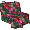 Hawaiian Floral Flowers Pattern Print Pet Car Back Seat Cover - d6057a0c8aa2