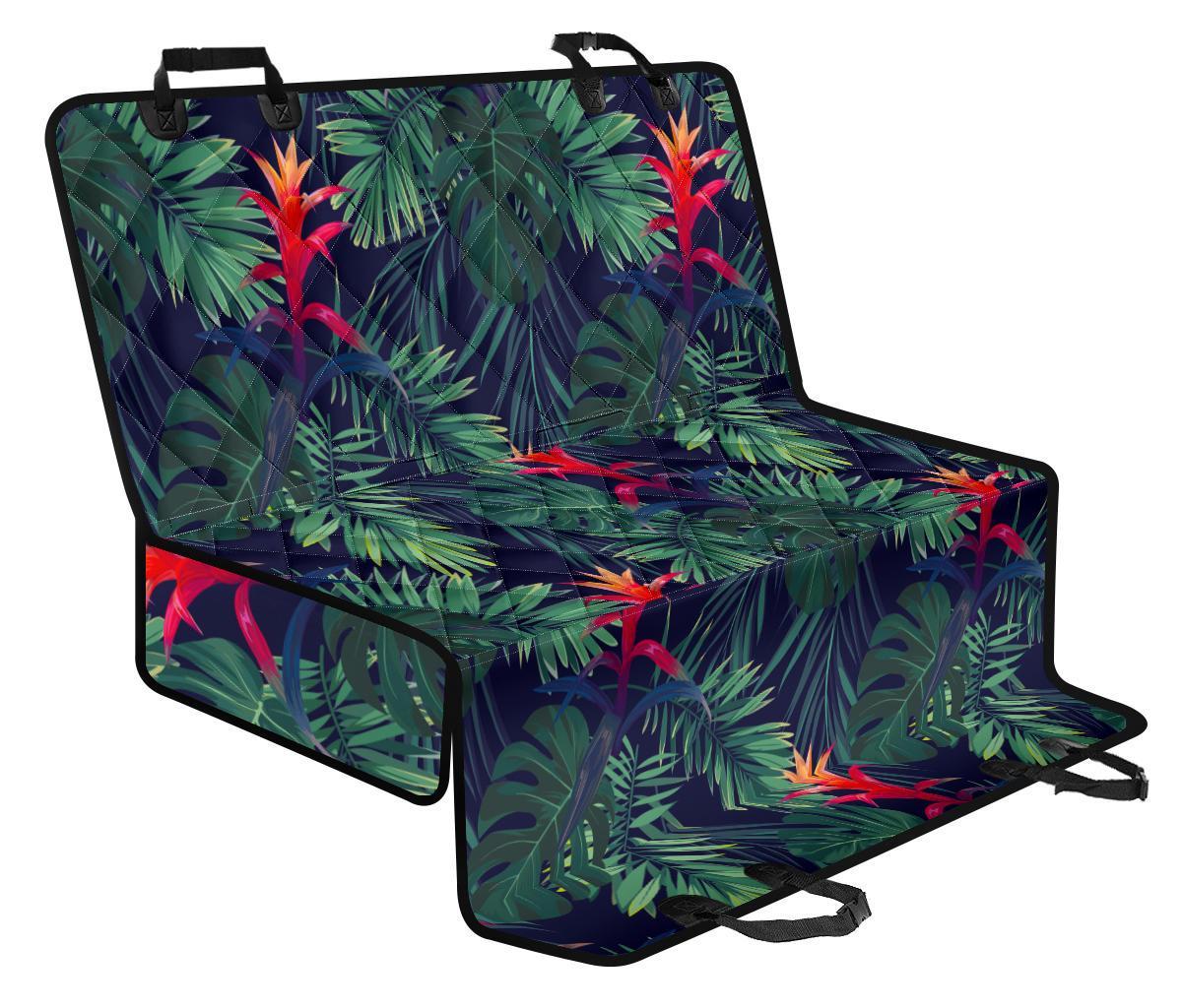 Hawaiian Palm Leaves Pattern Print Pet Car Back Seat Cover - 77026d890544 Hawaiian Palm Leaves Pattern Print Pet Car Back Seat Cover - 77026d890544