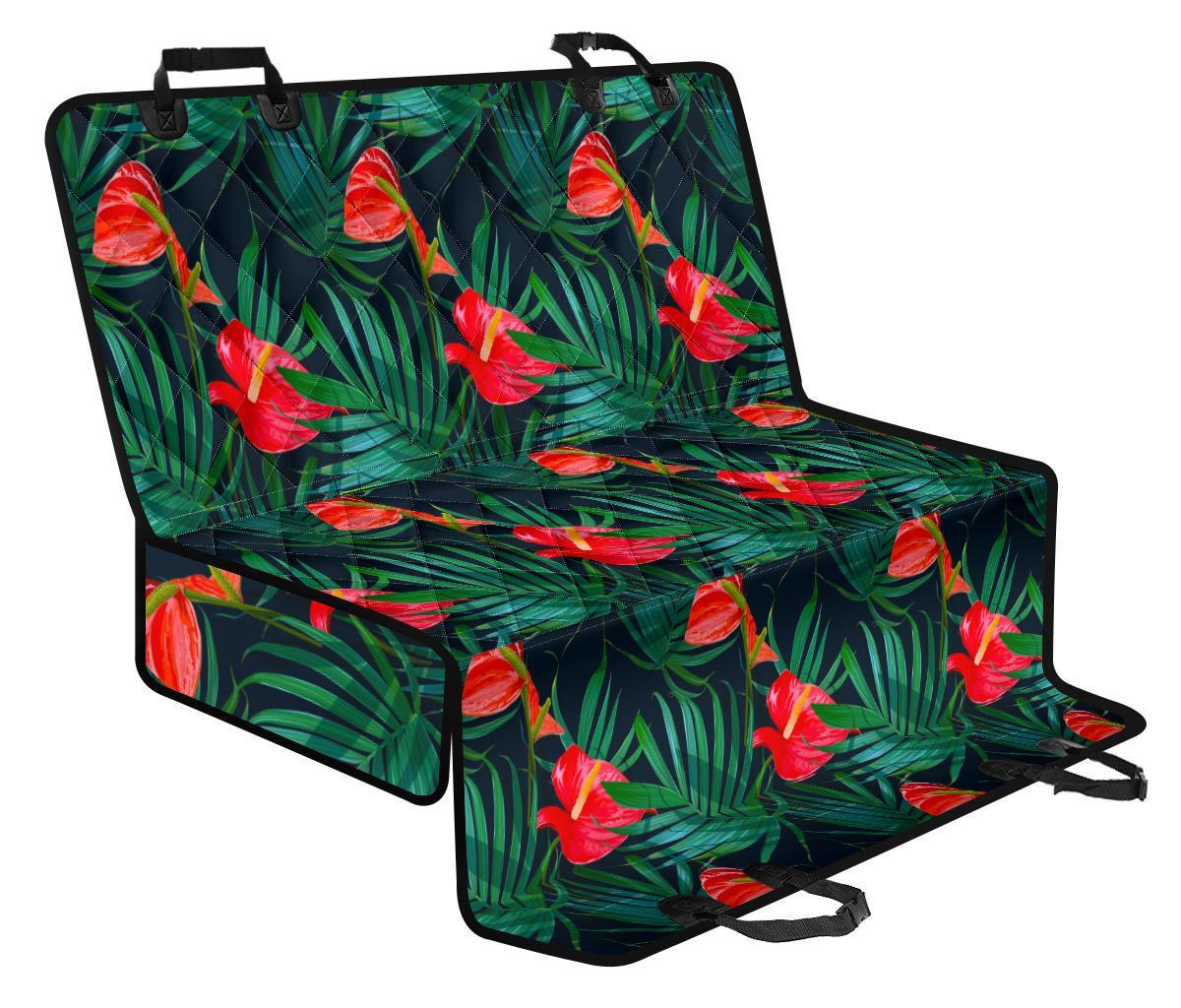 Hawaiian Tropical Flowers Pattern Print Pet Car Back Seat Cover - 587b693e2027 Hawaiian Tropical Flowers Pattern Print Pet Car Back Seat Cover - 587b693e2027