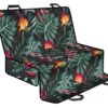 Hawaiian Tropical Plants Pattern Print Pet Car Back Seat Cover - 6a75ae7e5885
