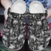 Hear No Evil Crocs Clog Shoes – Skull Shoes Crocbland Clog Gifts For Man Son
