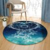 Heart Dream Catcher Round Carpet Floor Rug Living Room Bedroom Decor Round Area Rug Carpet