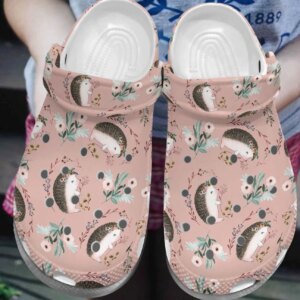 Hedgehog Personalize Clog Custom Crocs Fashionstyle Comfortable For Women Men Kid Print 3D Autumn Hedgehog