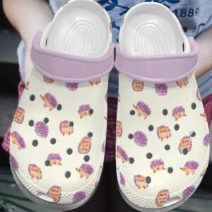 Hedgehog Personalized Clog Custom Crocs Comfortablefashion Style Comfortable For Women Men Kid Print 3D Cute Babies