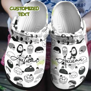 Hedgehog Personalized Clog Custom Crocs Comfortablefashion Style Comfortable For Women Men Kid Print 3D Just Cute