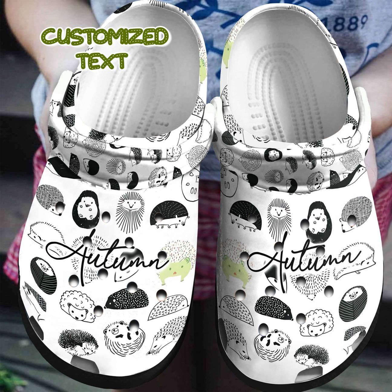 Hedgehog Personalized Clog Custom Crocs Comfortablefashion Style Comfortable For Women Men Kid Print 3D Just Cute Hedgehog Personalized Clog Custom Crocs Comfortablefashion Style Comfortable For Women Men Kid Print 3D Just Cute
