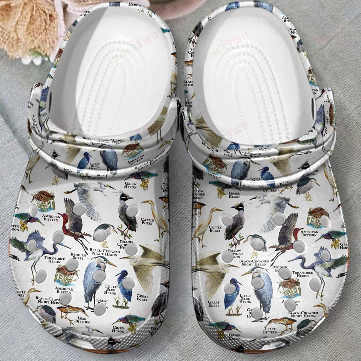 Herons Of The United States Crocs Clog Classic Clogs Shoes Herons Of The United States Crocs Clog Classic Clogs Shoes