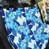 Hibiscus Blue Pattern Car Back Seat Cover Dog Car Seat Covers - 2185a6357dda