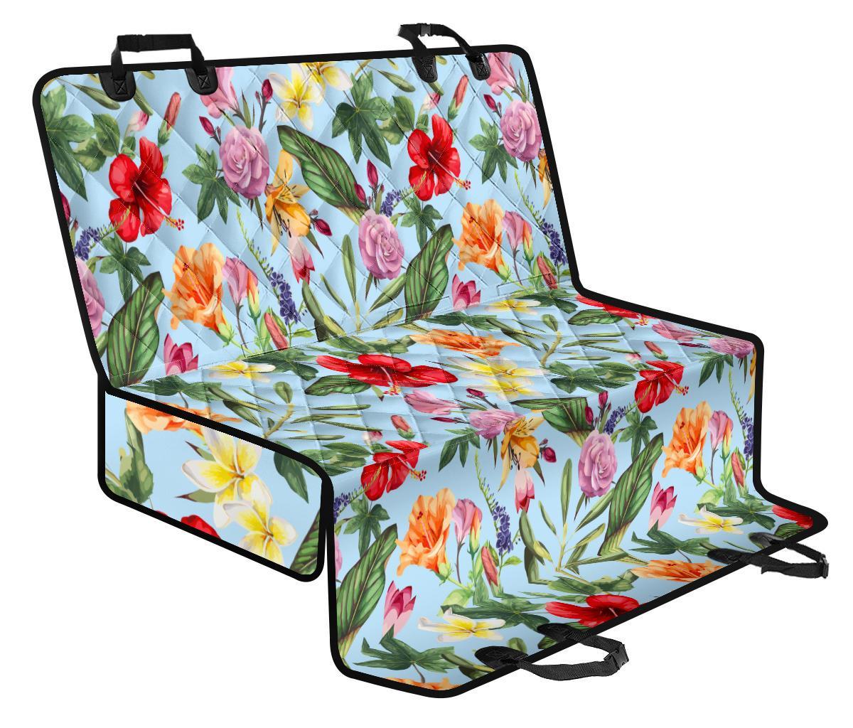 Hibiscus Flower Floral Pattern Print Pet Car Back Seat Cover - 981371ba1932 Hibiscus Flower Floral Pattern Print Pet Car Back Seat Cover - 981371ba1932