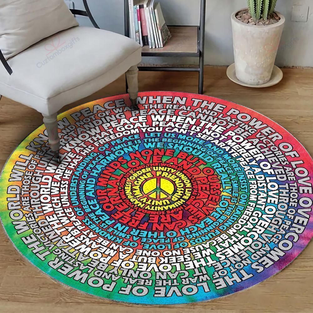 Hippie Circle Quotes Round Carpet Floor Rug Living Room Bedroom Decor Round Area Rug Carpet Hippie Circle Quotes Round Carpet Floor Rug Living Room Bedroom Decor Round Area Rug Carpet