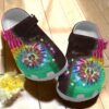 Hippie Crocs Clog Classic Clog Whitesole Hippie Soul 2 Shoes
