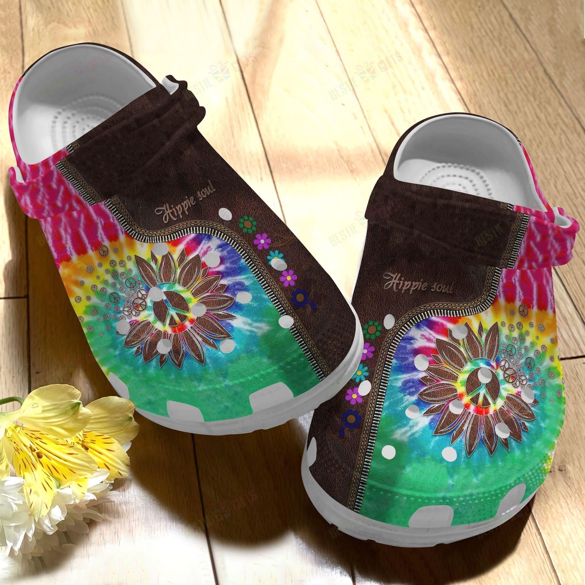 Hippie Crocs Clog Classic Clog Whitesole Hippie Soul 2 Shoes Hippie Crocs Clog Classic Clog Whitesole Hippie Soul 2 Shoes
