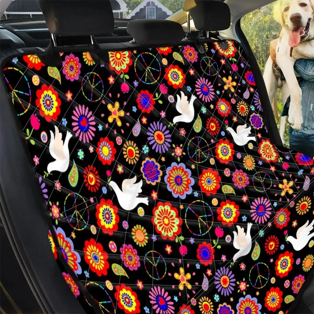 Hippie Drove Pattern Car Back Seat Cover Dog Car Seat Covers - b8350e3427da Hippie Drove Pattern Car Back Seat Cover Dog Car Seat Covers - b8350e3427da
