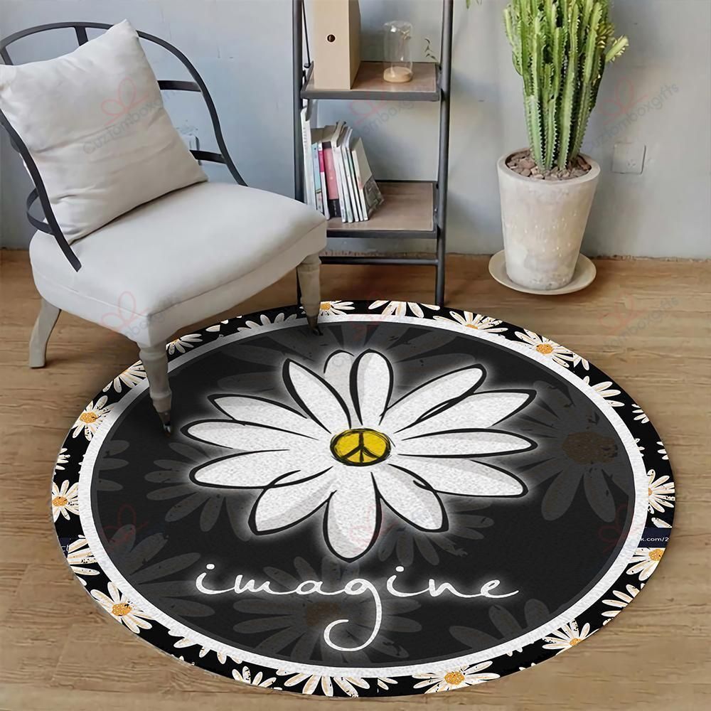Hippie Imagine Round Carpet Floor Rug Living Room Bedroom Decor Round Area Rug Carpet Hippie Imagine Round Carpet Floor Rug Living Room Bedroom Decor Round Area Rug Carpet