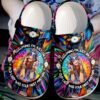 Hippie Just An Old Lady Sku 1303 Crocs Crocband Clog Comfortable For Mens Womens Classic Clog Water Shoes