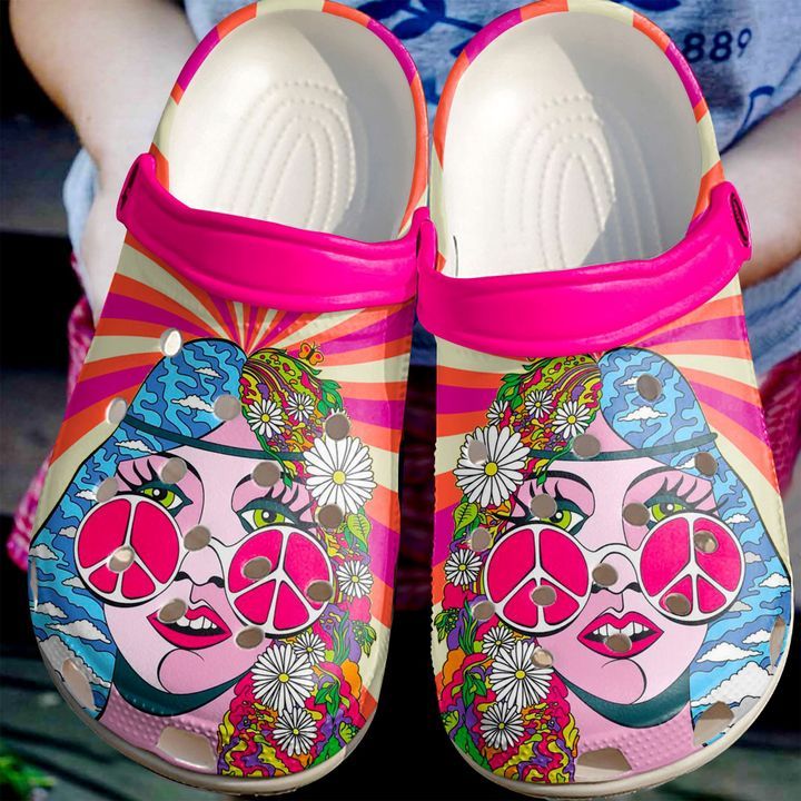 Hippie Lady Sku 1299 Crocs Crocband Clog Comfortable For Mens Womens Classic Clog Water Shoes Hippie Lady Sku 1299 Crocs Crocband Clog Comfortable For Mens Womens Classic Clog Water Shoes