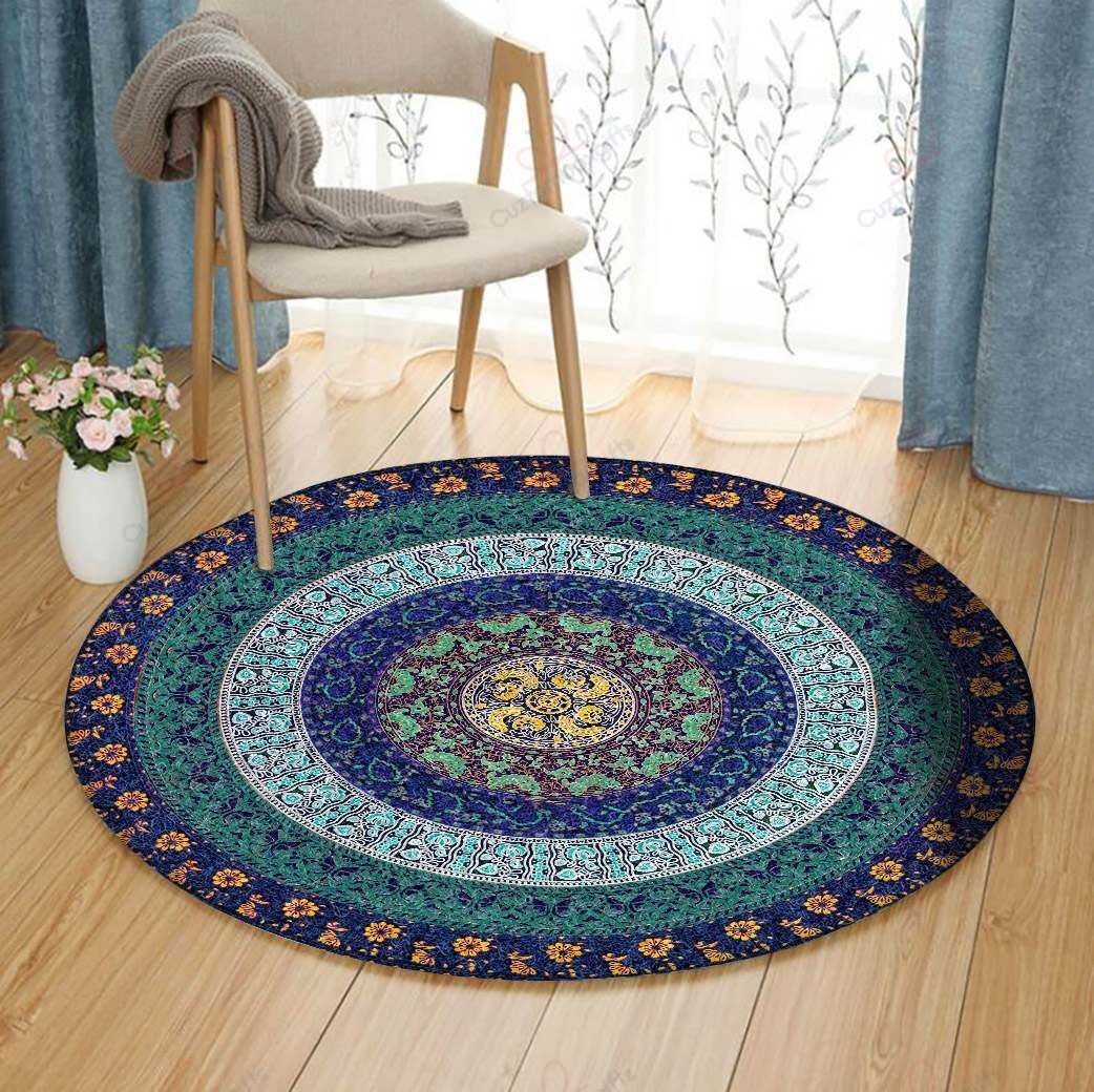 Hippie Mandala Round Carpet Floor Rug Living Room Bedroom Decor Round Area Rug Carpet Hippie Mandala Round Carpet Floor Rug Living Room Bedroom Decor Round Area Rug Carpet