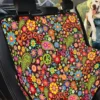 Hippie Peace Pattern Car Back Seat Cover Dog Car Seat Covers - 4976c01f08a9