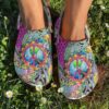 Hippie Personalize Clog Custom Crocs Fashionstyle Comfortable For Women Men Kid Print 3D Colorful World