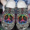 Hippie Personalize Clog Custom Crocs Fashionstyle Comfortable For Women Men Kid Print 3D Hippie Lover 69