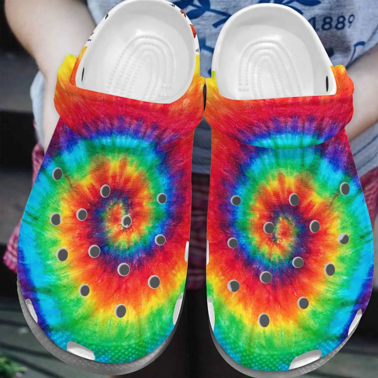 Hippie Personalize Clog Custom Crocs Fashionstyle Comfortable For Women Men Kid Print 3D Hippie Soul Hippie Personalize Clog Custom Crocs Fashionstyle Comfortable For Women Men Kid Print 3D Hippie Soul
