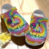 Hippie Personalize Clog Custom Crocs Fashionstyle Comfortable For Women Men Kid Print 3D Love Letter Collection