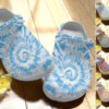 Hippie Personalize Clog Custom Crocs Fashionstyle Comfortable For Women Men Kid Print 3D Tie Dye