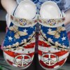 Hippie Personalized Clog Custom Crocs Comfortablefashion Style Comfortable For Women Men Kid Print 3D American Hippie