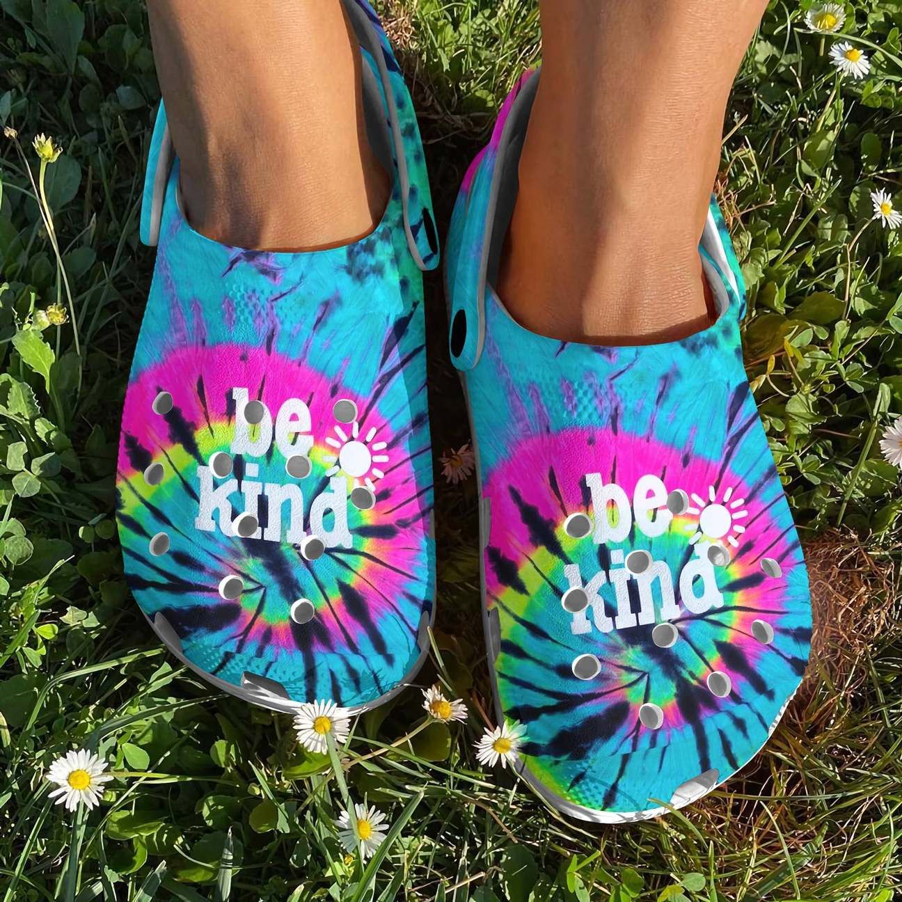 Hippie Personalized Clog Custom Crocs Comfortablefashion Style Comfortable For Women Men Kid Print 3D Be Kind Hippie Personalized Clog Custom Crocs Comfortablefashion Style Comfortable For Women Men Kid Print 3D Be Kind