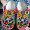 Hippie Personalized Clog Custom Crocs Comfortablefashion Style Comfortable For Women Men Kid Print 3D Let It Be