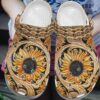 Hippie Personalized Clog Custom Crocs Comfortablefashion Style Comfortable For Women Men Kid Print 3D Sunny