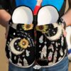 Hippie Personalized Dreamer Sku 1307 Crocs Crocband Clog Comfortable For Mens Womens Classic Clog Water Shoes