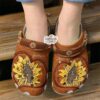Hippie Personalized Spirit Flower Sku 1312 Crocs Clog Clog Shoes