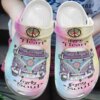 Hippy Personalized Clog Custom Crocs Comfortablefashion Style Comfortable For Women Men Kid Print 3D Hippie Heart