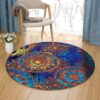 Hipster Round Carpet Floor Rug Living Room Bedroom Decor Round Area Rug Carpet