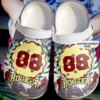 Hockey Passion Grey Personalize Clog Custom Crocs Clog Number On Sandal Fashion Style Comfortable For Women Men Kid