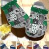 Hockey Personalize Clog Custom Crocs Fashionstyle Comfortable For Women Men Kid Print 3D Eat Sleep Hockey