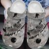 Hockey Personalized Clog Custom Crocs Comfortablefashion Style Comfortable For Women Men Kid Print 3D Happy Place