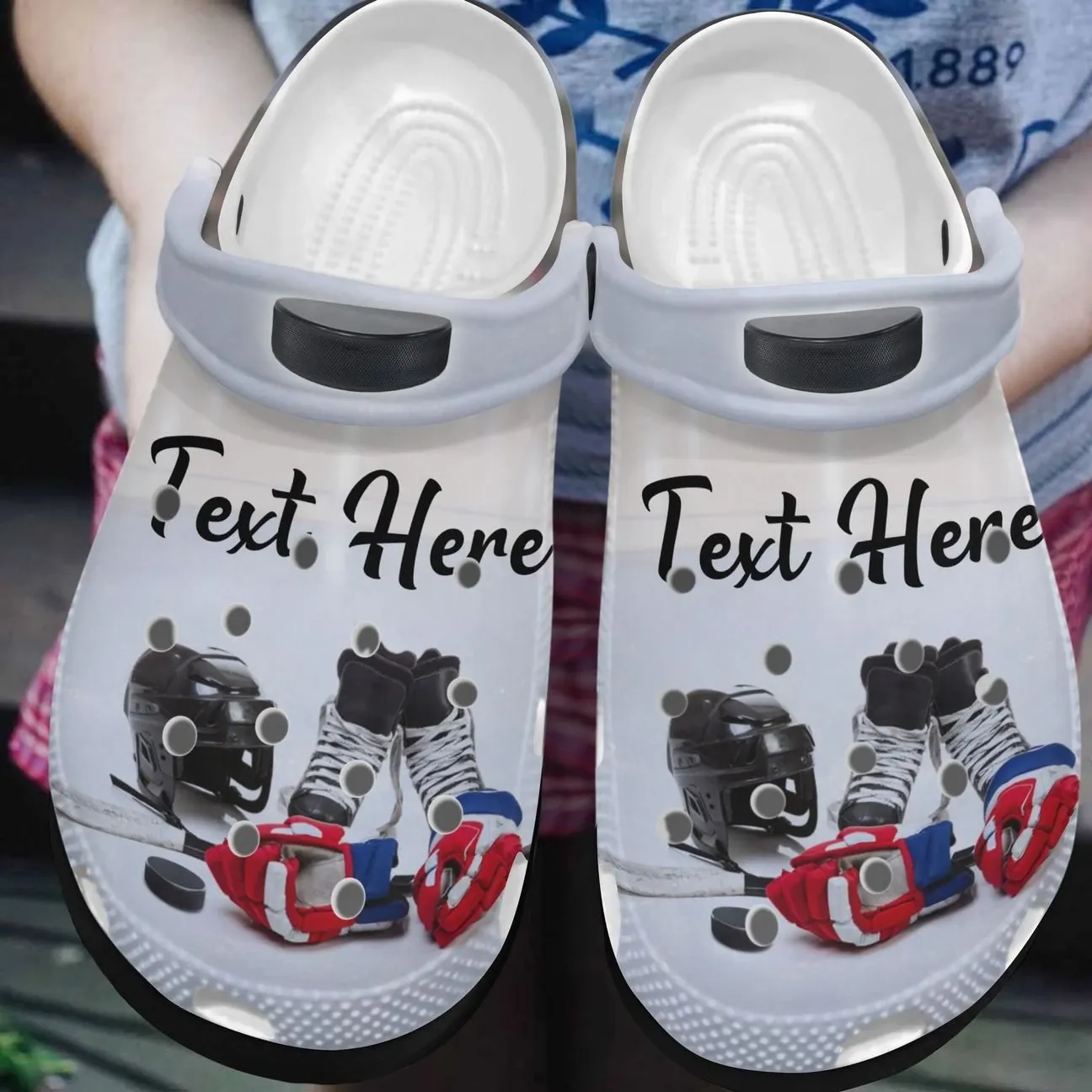 Hockey Personalized Clog Custom Crocs Comfortablefashion Style Comfortable For Women Men Kid Print 3D Hockey Is My Life Hockey Personalized Clog Custom Crocs Comfortablefashion Style Comfortable For Women Men Kid Print 3D Hockey Is My Life