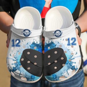 Hockey Personalized Player Sku 1377 Crocs Crocband Clog Comfortable For Mens Womens Classic Clog Water Shoes