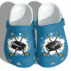 Hockey Sports Shoes Crocs Clog For Men Women – Hockey Lover Shoes Gifts Fathers Day 2021