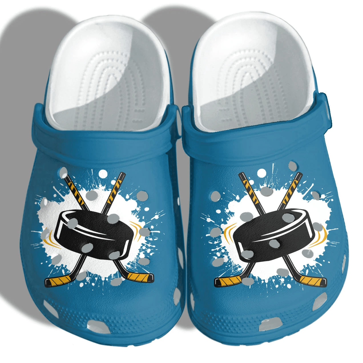 Hockey Sports Shoes Crocs Clog For Men Women – Hockey Lover Shoes Gifts Fathers Day 2021 Hockey Sports Shoes Crocs Clog For Men Women – Hockey Lover Shoes Gifts Fathers Day 2021