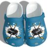 Hockey Sports Shoes Crocs Clog For Men Women – Hockey Lover Shoes Gifts Fathers day 2021
