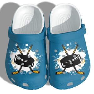 Hockey Sports Shoes Crocs Clog For Men Women – Hockey Lover Shoes Gifts Fathers day 2021